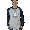 Yeti For Bed | Men's Long Sleeve PJ Tee (M)