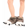 Wolf | Paw Slipper (L)