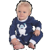 Yeti for Bed | Infant Union Suit (6 MO)