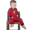 Trophy Baby Girl | Infant Union Suit (18 MO)