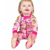 Duck Duck Moose Pink | Infant Union Suit (6 MO)