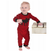 Red Classic Moose | Infant Union Suit (12 MO)