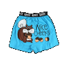 Nice Cheeks - Squirrel | Men's Funny Boxer (M)