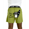 Pull My Finger - Raccoon | Men's Funny Boxer (L)