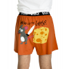 Who Cut The Cheese - Mouse | Men's Funny Boxer (L)