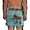 Don't Moose With Me | Men's Funny Boxer (M)