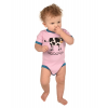 Moody Pink - Cow | Infant Creeper Onesie (M)