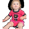 Bear-a-rina | Infant Creeper Onesie (L)