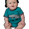 No Wake Zone Manatee | Infant Creeper Onesie (S)