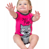 Howl Of A Night - Wolf Pink | Infant Creeper Onesie (L)