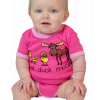 Duck Duck Moose Pink | Infant Creeper Onesie (S)
