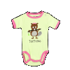 Teething Green - Beaver | Infant Creeper Onesie (6 MO)