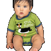 Stud Puffin | Infant Creeper Onesie (Clearance) (L)