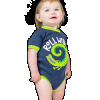 Roll With It - Alligator | Infant Creeper Onesie (M)