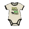 Don't Moose with Me Green | Boy Infant Creeper Onesie (M)