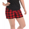 Moose Plaid | Women's Boxer (L)