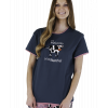 Moody In The Morning - Cow | Women's Regular Fit Tee (L)