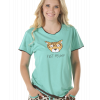 Fast Asleep - Cheetah | Women's Regular Fit Tee (XL)