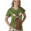 Moose Hug | Women's Regular Fit Tee (L)