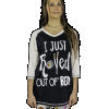 I Just Rolled Out of Bed - Sushi | Women's Tall Tee (L)