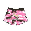 Deeriare Camo Pink - Deer | Women's Boxers (L)