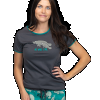 No Wake Zone - Manatee | Women's Fitted Tee (L)