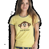 Monkeying Around | Women's Fitted Tee (L)