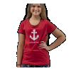 Drifting Off - Anchor | Women's Fitted Tee (L)