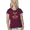 Na-MOOSE-te | Women's Fitted Tee (L)