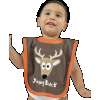 Young Buck - Deer | Infant Bib (One Size)
