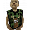 Moose Plaid Green | Infant Bib (One Size)
