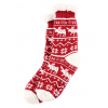 Nordic Moose | Plush Socks (One Size)