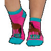 Booty Sleep - Horse | Women's Slipper Sock (9-11)