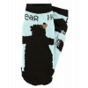 Bear Hug Blue | Women's Slipper Sock (9-11)