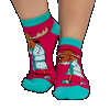 Need A Moose-age | Women's Slipper Sock (9-11)