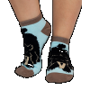 Bearly Awake | Women's Slipper Sock (9-11)