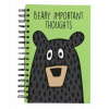 Beary Important Thoughts Notebook (NB373)