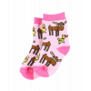 Duck Duck Moose Pink | Infant Sock (M)