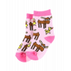 Duck Duck Moose Pink | Infant Sock (S)