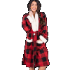 Moose Plaid | Women's Bathrobe (S/M)