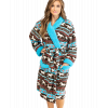 Horse Fair Isle | Women's Bathrobe (L/XL)