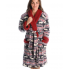 Moose Fair Isle | Women's Bathrobe (S/M)