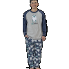 Yeti For Bed | Men's Pajama Set (L)