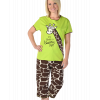 Loooong Day - Giraffe | Women's Capri PJ Set (M)