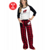 Moose Plaid | Women's Fitted PJ Set (L)