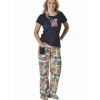 Smile - Camera | Women's Fitted PJ Set (L)