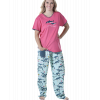 No Wake Zone - Dolphin | Women's Regular Fit PJ Set (L)