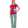 I Don't Do Mornings - Moose | Women's Fitted PJ Set (L)