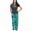 No Wake Zone - Manatee | Women's Fitted PJ Set (XL)