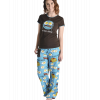 Eggs-Hausted | Women's Fitted PJ Set (L)